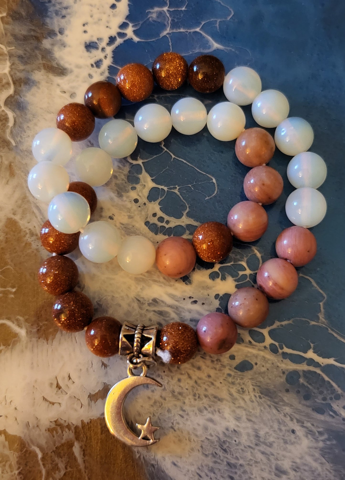 Double wrap Chakra bracelets