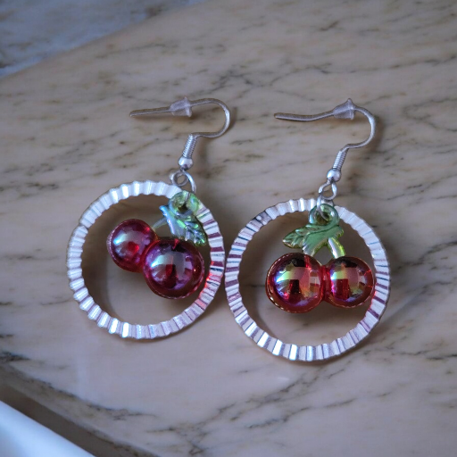 Cherry & Strawberry earrings