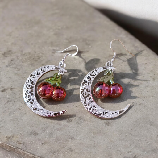 Cherry & Strawberry earrings